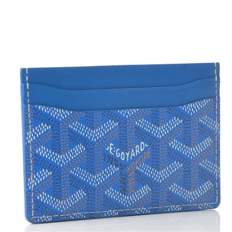 blue goyard card holder|goyard card holder review.